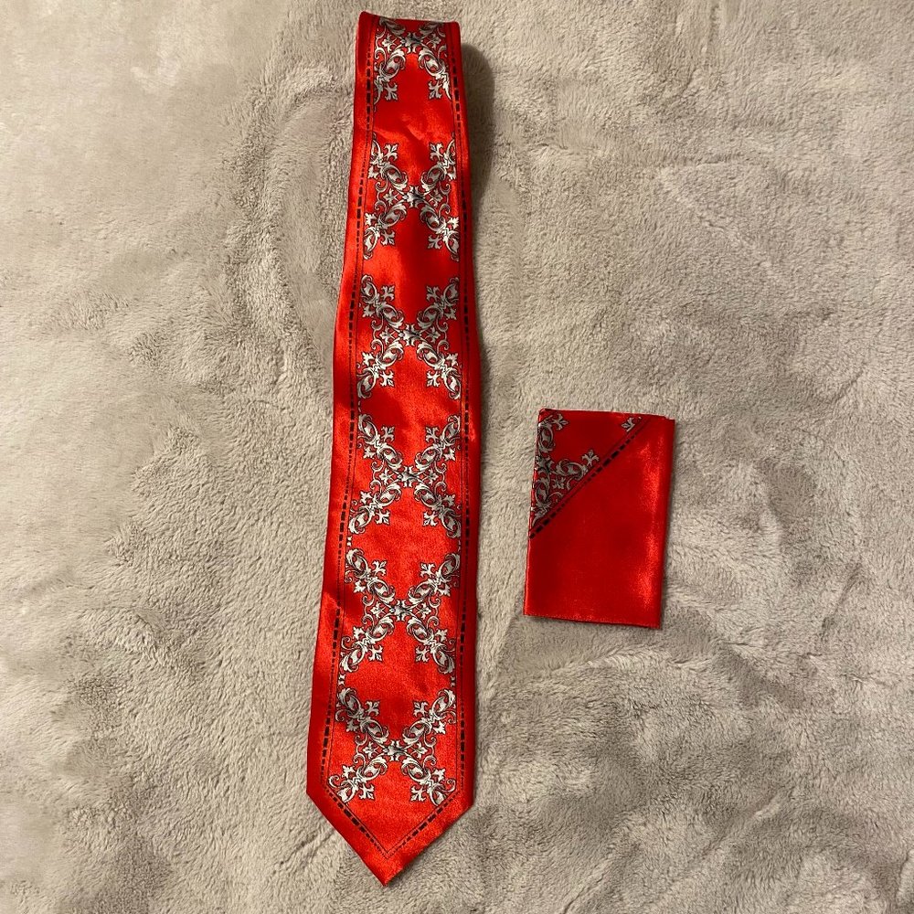 Vittorio tie w/Pocket Square